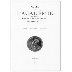 Actes de l'Académie 2012